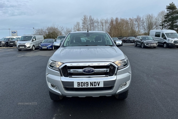 Ford Ranger XLT 2.2 TDCi 4x4 Double Cab Pick Up, HEATED WINDSCREEN, ELECTRIC FOLDING DOOR MIRRORS in Armagh