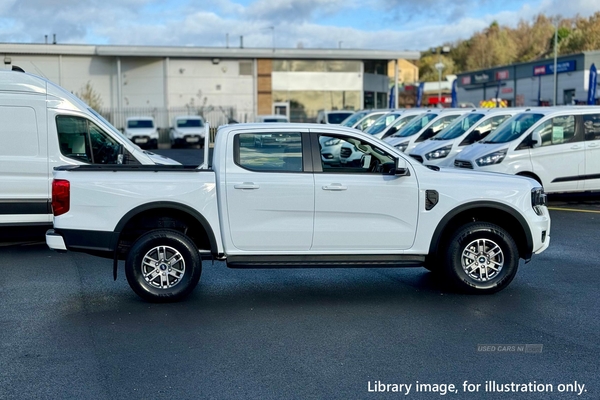 Ford Ranger XLT 2.0L 170ps EcoBlue 6 Speed Manual 4x4 Double Cab, MANUAL AIR CONDITIONING, 16 INCH ALLOY WHEELS in Antrim