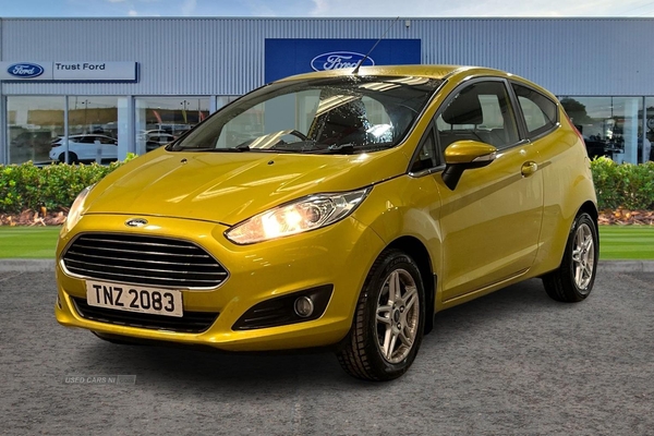 Ford Fiesta 1.25 82 Zetec 3dr- Voice Control, CD-Player, Bluetooth, Eco Mode, Electric Front Windows in Antrim