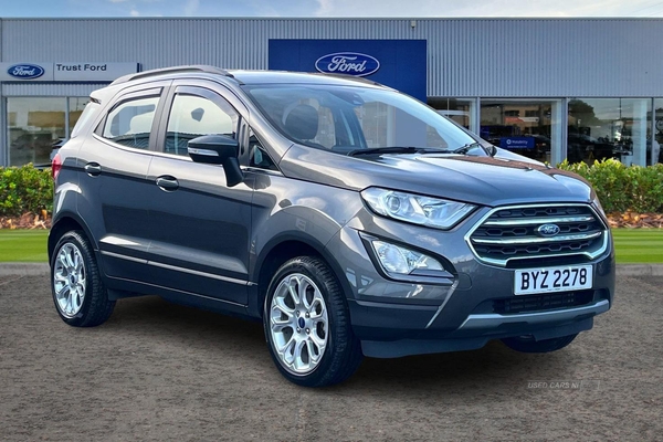 Ford EcoSport 1.0 EcoBoost 125 Titanium 5dr, Apple Car Play, Android Auto, Reverse Camera, Sat Nav Partial Leather Interior, Fog Lights, DAB Radio, USB in Derry / Londonderry