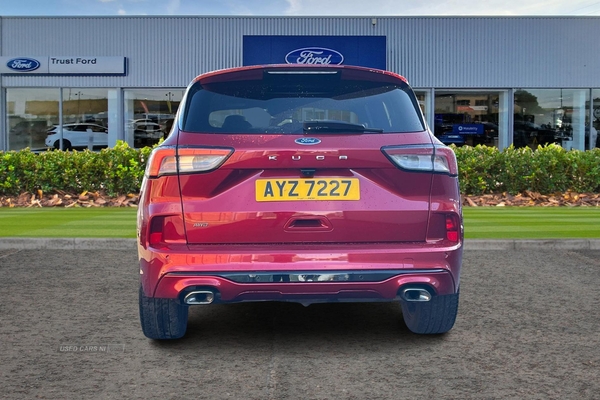 Ford Kuga 2.0 EcoBlue 190 ST-Line X Edition 5dr Auto AWD, Apple Car Play, Android Auto, Reverse Camera, Parking Sensors, Heated Seats, Heated Steering Wheel in Derry / Londonderry