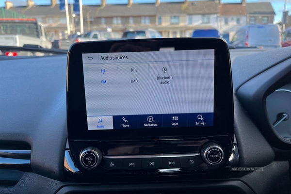 Ford EcoSport 1.0 EcoBoost 125 ST-Line 5dr, Apple Car Play, Android Auto, Sat Nav, Partial Leather Interior, Parking Sensors, Only 6358Mi, Automatic Headlights in Derry / Londonderry