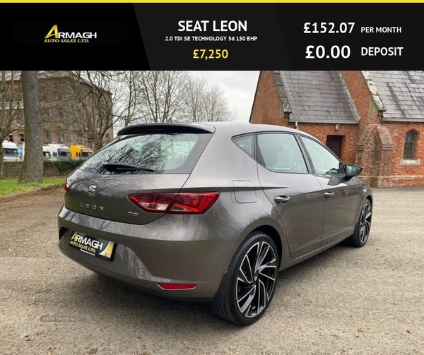 Seat Leon 2.0 TDI SE TECHNOLOGY 5d 150 BHP in Armagh