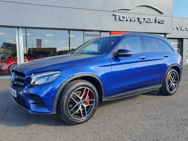 Mercedes-Benz GLC Class GLC 220 D 4MATIC AMG NIGHT EDITION PREMIUM PLUS ONLY 35K PANORAMIC ROOF REVERSE CAMERA HEATED SEATS in Antrim