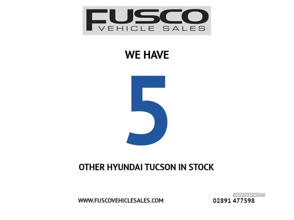 Hyundai Tucson 1.6 CRDI N LINE MHEV 5d 135 BHP SAT NAV, REVERSE CAMER in Down