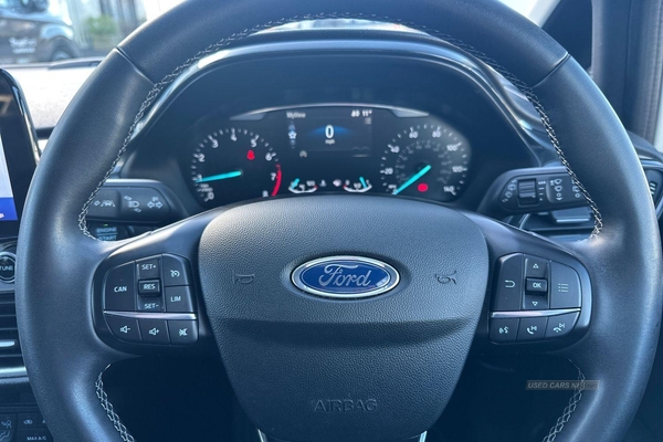 Ford Fiesta 1.0 EcoBoost Hybrid mHEV 155 Titanium X 5dr - REAR SENSORS, WIRELESS PHONE CHARGING, SAT NAV - TAKE ME HOME in Armagh