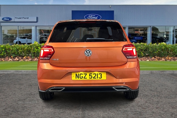 Volkswagen Polo 1.0 TSI 115 R-Line 5dr- Front & Rear Parking Sensors, Voice Control, Cruise Control, Speed Limiter, Bluetooth, Start Stop in Antrim