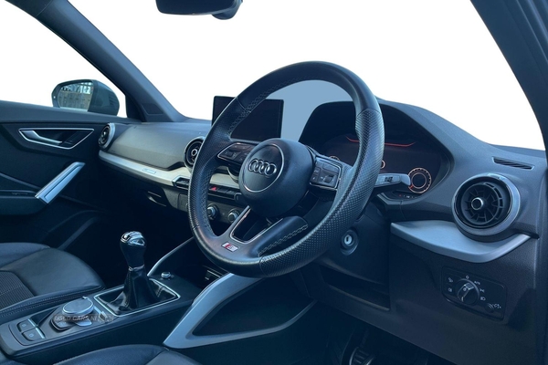 Audi Q2 30 TFSI S Line 5dr - POWER TAILGATE, REAR SENSORS, SAT NAV, AUDI VIRTUAL COCKPIT, CRUISE CONTROL, LED HEADLIGHTS, PART LEATHER UPHOLSTERY and more in Antrim