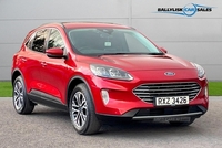 Ford Kuga TITANIUM ECOBLUE 1.5 AUTO IN LUCID RED WITH 39K in Armagh