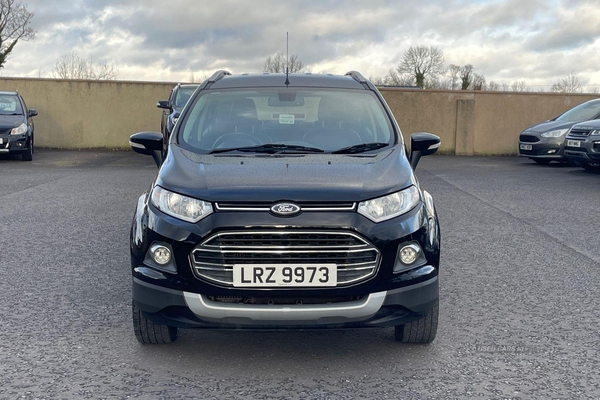Ford EcoSport TITANIUM 1.5 TDCI IN BLACK WITH 53K in Armagh