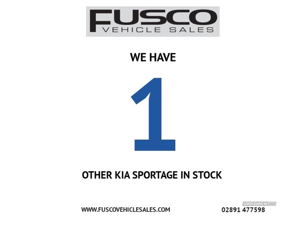 Kia Sportage 1.6 2 ISG 5d 131 BHP BLUETOOTH, CRUISE CONTROL in Down