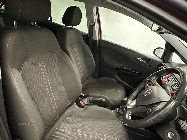 Vauxhall Corsa 1.4 SRI VX-LINE NAV BLACK 5d 89 BHP Bluetooth, Cruise Control, DAB in Down
