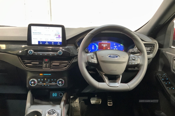 Ford Kuga 2.5 PHEV ST-Line Edition 5dr CVT- Front & Rear Parking Sensors & Camera, Boot Release Button, Electric Parking Brake, Driver Assist, Apple Car Play in Antrim