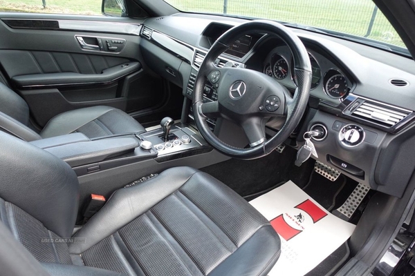 Mercedes-Benz E-Class 6.2 E63 AMG 4d 525 BHP ORIGINAL UNMODIFIED EXAMPLE in Antrim