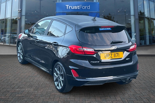 Ford Fiesta 1.0 EcoBoost Hybrid mHEV 125 ST-Line 5dr ** AUTO, SPORTS STYLING, REAR SENSORS, MILD HYBRID HIGH MPG, NAV, CRUISE CONTROL, LANE ASSIST ** in Derry / Londonderry