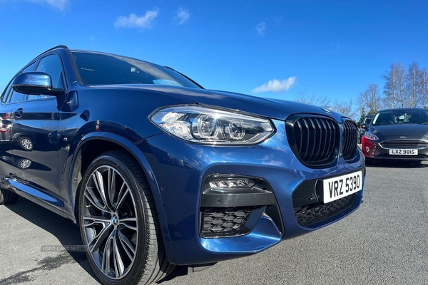 BMW X3 xDrive30d MHT M Sport 5dr Auto - HEATED SEATS, 360 CAMERA VIEW, SEAT MEMORY - TAKE ME HOME in Armagh