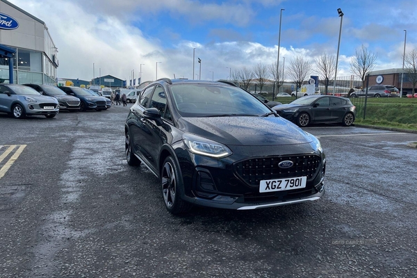 Ford Fiesta 1.0 EcoBoost Active 5dr **Like New** REAR PARKING SENSORS, SAT NAV, LED HEADLIGHTS, APPLE CARPLAY. PUSH BUTTON START, CRUISE CONTROL, 18 INCH ALLOYS in Antrim