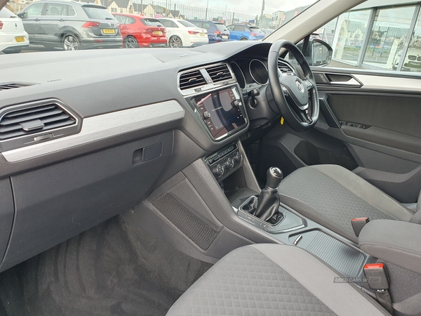 Volkswagen Tiguan SE TDI BMT PARKING SENSORS PRIVACY GLASS in Antrim