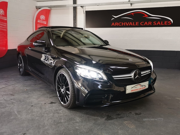 Mercedes C-Class AMG COUPE in Down