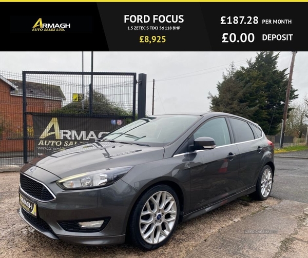 Ford Focus 1.5 ZETEC S TDCI 5d 118 BHP in Armagh