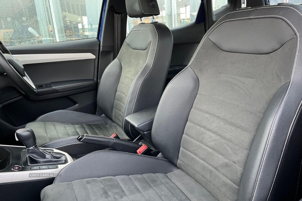 Seat Arona 1.0 TSI 110 Xcellence Lux [EZ] 5dr DSG - DIGITAL CLUSTER, REAR CAM, PARK ASSIST w/ SURROUNDING SENSORS, HEATED FRONT SEATS, CRUISE CONTROL, SAT NAV in Antrim