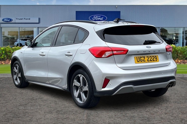 Ford Focus 1.0 EcoBoost Hybrid mHEV 125 Active Edition 5dr - WIRELESS CHARGING PAD, FRONT+REAR SENSORS, CRUISE CONTROL, SAT NAV, KEYLESS GO, APPLE CARPLAY in Antrim