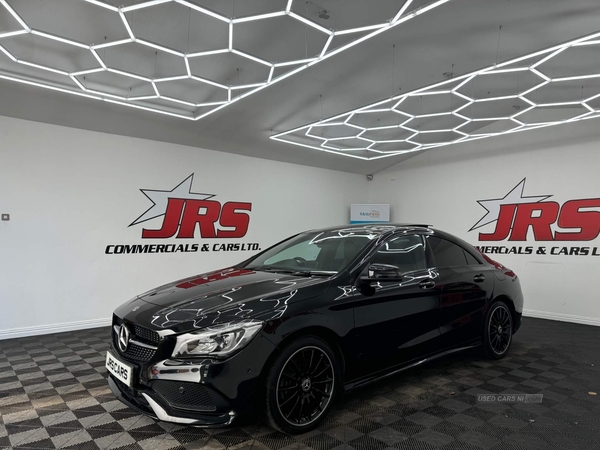 Mercedes-Benz CLA-Class 2.1 CLA220d AMG Line Night Edition (Plus) Coupe 7G-DCT Euro 6 (s/s) 4dr in Tyrone