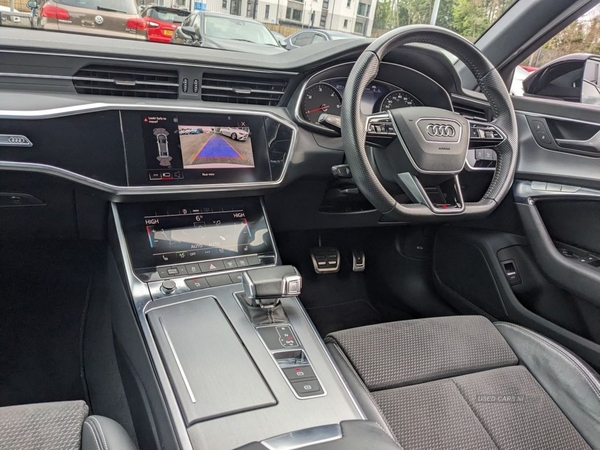 Audi A6 2.0 TDI S LINE BLACK EDITION MHEV 4d 202 BHP in Antrim