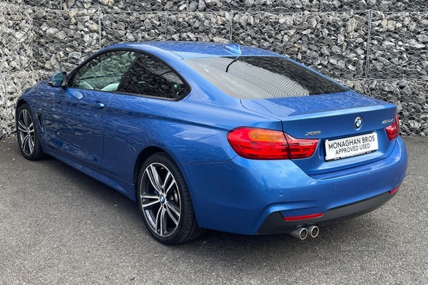 BMW 4 Series 420d [190] xDrive M Sport 2dr Auto [Prof Media] (0 PS) in Fermanagh