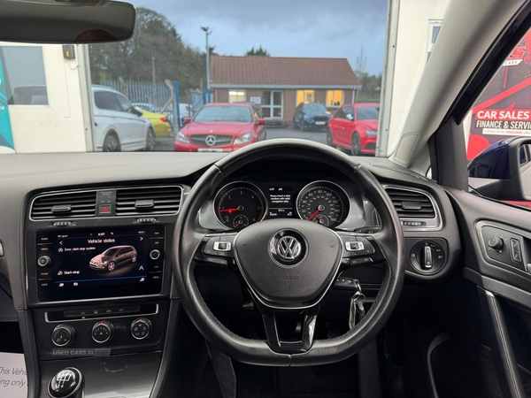 Volkswagen Golf 1.6 TDI BlueMotion Tech SE Nav Euro 6 (s/s) 5dr in Tyrone