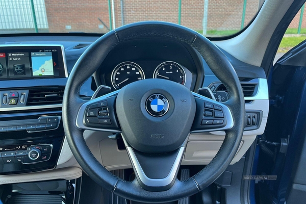 BMW X1 sDrive 18d xLine 5dr Step Auto, Multimedia Screen, Keyless Start, Parking Sensors, Heated Seats, Automatic Lights, Drive Mode Select in Derry / Londonderry