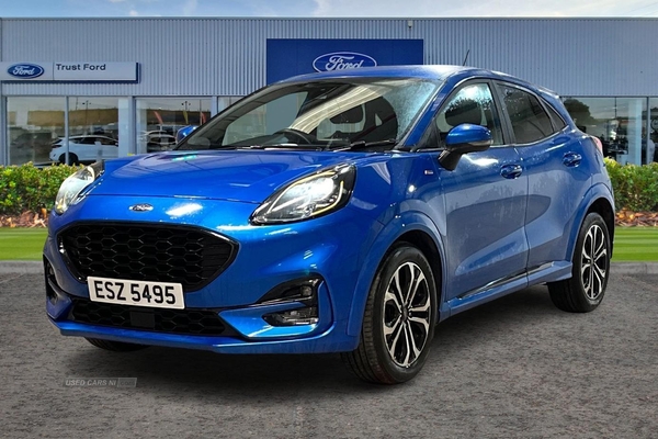 Ford Puma 1.0 EcoBoost Hybrid mHEV ST-Line 5dr- Reversing Sensors, Apple Car Play, Bluetooth, Cruise Control, Speed Limiter, Lane Assist, Voice Control in Antrim