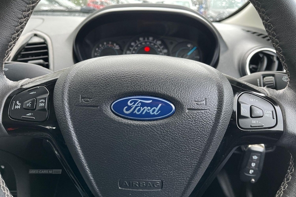 Ford Ka 1.2 Zetec 5dr - TOUCHSCREEN, BLUETOOTH w/ VOICE CONTROL, CRUISE CONTROL + SPEED LIMITER, AIR CONDITIONING, 2 X USB PORTS, ELECTRONIC BOOT RELEASE in Antrim