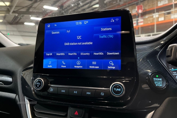 Ford Fiesta 1.0 EcoBoost Hybrid mHEV 155 Titanium X 5dr- Reversing Sensors, Cruise Control, Apple Car Play, Phone Charger Pad, Lane Assist, Bluetooth in Antrim