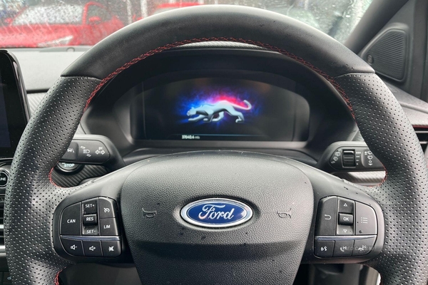 Ford Puma 1.0 EcoBoost Hybrid mHEV 155 ST-Line X 5dr- Reversing Sensors, Red Stitching, Cruise Control, Voice Control, Lane Assist in Antrim