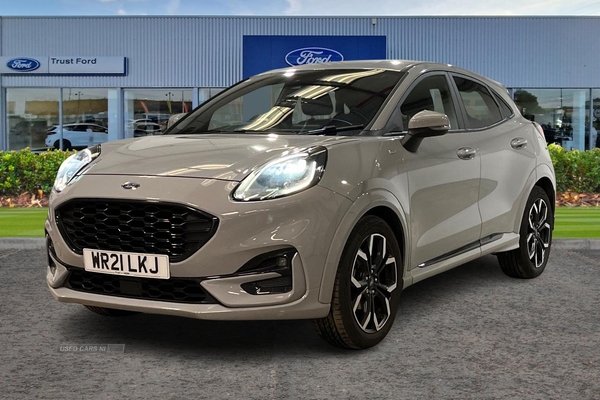 Ford Puma 1.0 EcoBoost Hybrid mHEV 155 ST-Line X 5dr- Reversing Sensors, Cruise Control, Speed Limiter, Voice Control, Lane Assist, Start Stop, Apple Car Play in Antrim