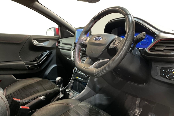 Ford Puma 1.0 EcoBoost Hybrid mHEV ST-Line X 5dr- Reversing Sensors, Sat Nav, Cruise Control, Speed Limiter, Lane Assist, Voice Control, Apple Car Play in Antrim