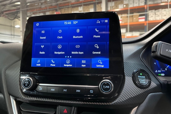 Ford Puma 1.0 EcoBoost Hybrid mHEV ST-Line X 5dr- Reversing Sensors, Sat Nav, Cruise Control, Speed Limiter, Lane Assist, Voice Control, Apple Car Play in Antrim