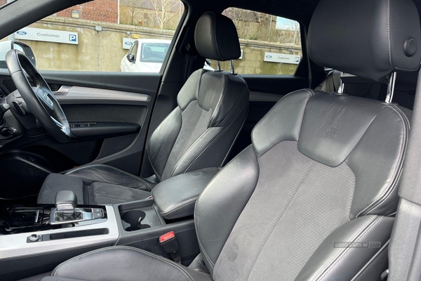 Audi Q5 TDI QUATTRO S LINE **Best value in UK Power Tailgate- Sat Nav- Reversing Camera- Bluetooth- Cruise Control and Much More!!** in Antrim