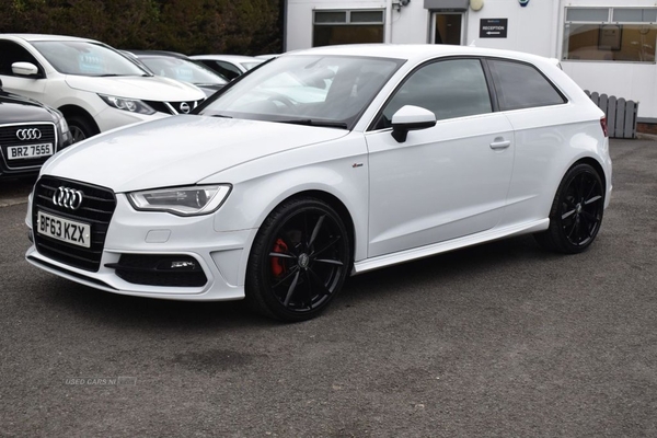 Audi A3 1.4 TFSI S LINE 3d 121 BHP Alloys Included (just refurbished) in Down