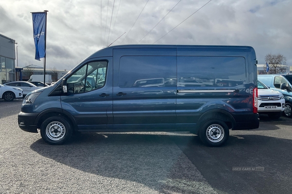 Ford Transit 350 Leader L3 H2 LWB Medium Roof FWD 2.0 EcoBlue 170ps, BLUETOOTH, PLY LINED, DRIVE MODE SELECTOR, HILL START ASSIST and more in Antrim