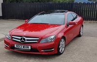 Mercedes C-Class C220 CDI BlueEFFICIENCY AMG Sport 2dr Auto in Armagh