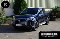 SsangYong Musso 2.2 SARACEN 179 BHP LEATHER, REVERSE CAM, HEATED SEATS in Down