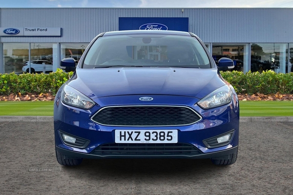 Ford Focus 1.6 TDCi 115 Zetec 5dr, Finished In Deep Impact Blue, Daytime Running Lights, Mobile Voice Command, Multifunction Steering Wheel in Derry / Londonderry