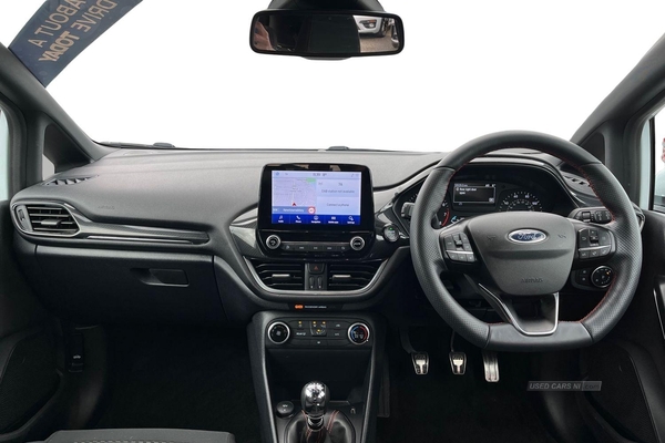 Ford Fiesta mHEV 125 ST-Line Edition - FULL SERVICE HISTORY, REAR PARKING SENSORS, CRUISE CONTROL, APPLE CARPLAY/ANDROID AUTO, SAT NAV, 1 LOCAL OWNER in Antrim