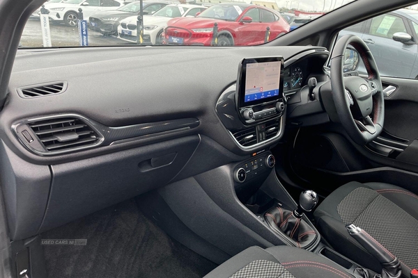 Ford Fiesta mHEV 125 ST-Line Edition - FULL SERVICE HISTORY, REAR PARKING SENSORS, CRUISE CONTROL, APPLE CARPLAY/ANDROID AUTO, SAT NAV, 1 LOCAL OWNER in Antrim