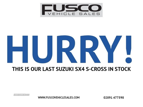 Suzuki SX4 S-Cross 1.0 SZ4 BOOSTERJET 5d 111 BHP CRUISE CONTROL, DAB RADIO in Down