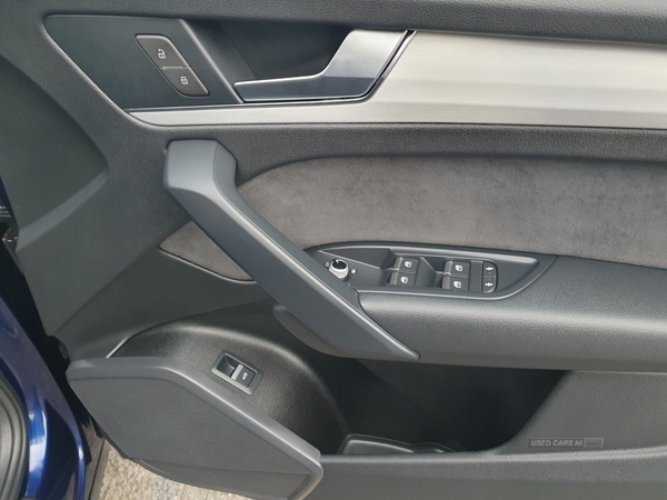 Audi Q5 40 TDI QUATTRO S LINE VIRTUAL COCKPIT REVERSE CAMERA FULL AUDI SERVICE HISTORY AUDI PHONE BOX NAV HEATED SEATS in Antrim