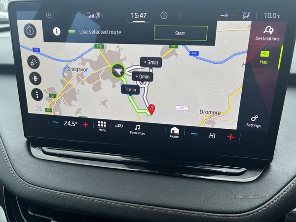 Skoda Enyaq 62KWH SUITE 132KW (179PS) AUTO 120KW DC CHARGE in Armagh
