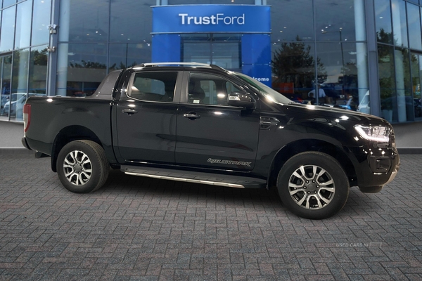 Ford Ranger Wildtrak AUTO 2.0 EcoBlue 213ps 4x4 Double Cab Pick Up, FRONT & REAR PARKING SENSORS, HEATED FRONT SEATS, APPLE CAR PLAY, VOICE CONTROL in Antrim